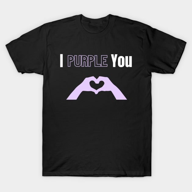 BTS | I purple you | Army | love BTS T-Shirt by BalmyBell